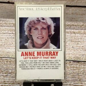 Anne Murray - Let's Keep It That Way [Cassette Tape Album‎ Music 1991]